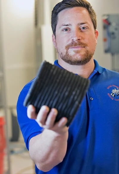 Nathan Gelino from NASA's Swamp Works lab