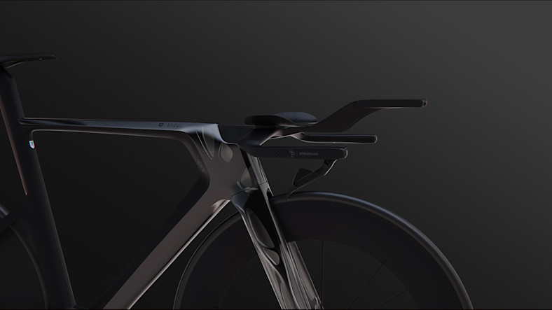 Rendering of Decathlon bike designed with AI