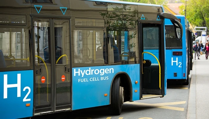 hydrogen fuel cell bus