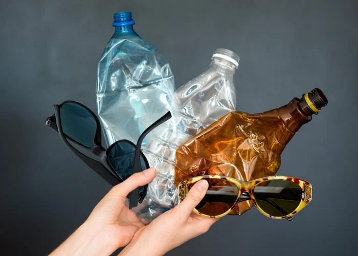 Yuma Labs bemüht sich um eine Recycling Sonnenbrille.