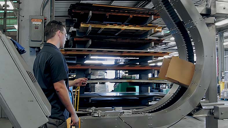 Streamlining conveyor systems