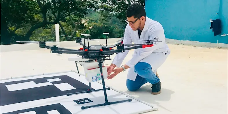 vaccine management in emerging markets werobotics drones