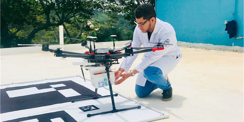 vaccine management in emerging markets werobotics drones