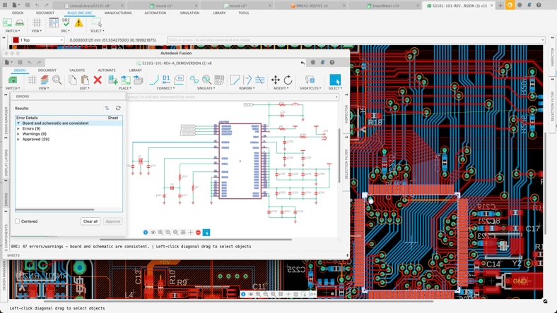 Schematic design in Autodesk Fusion