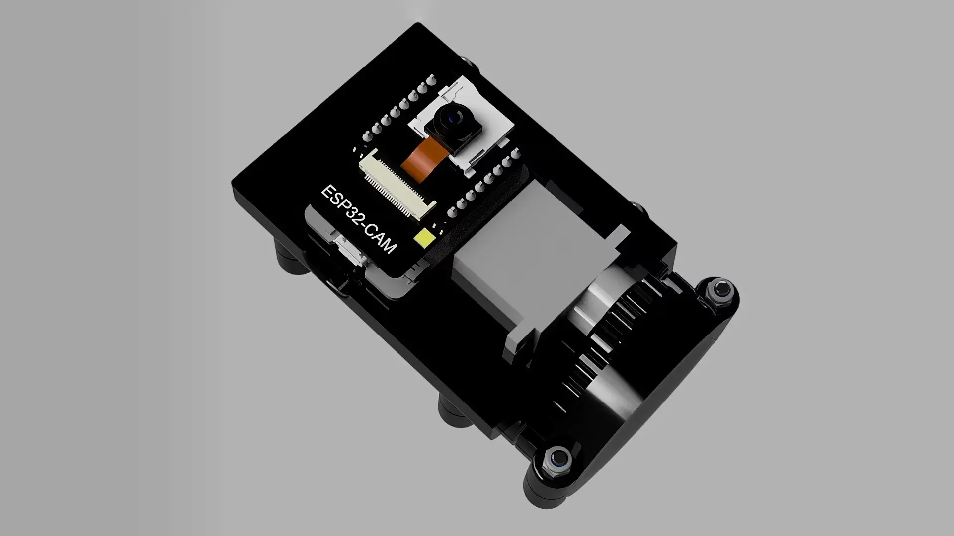 Dreheinheit einer Dokumentenkamera als Reaktion einer Berufsschule auf die Entwicklungen der Industrie 4.0