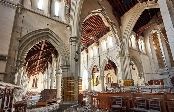 Interior view of Christ Church Cathedral