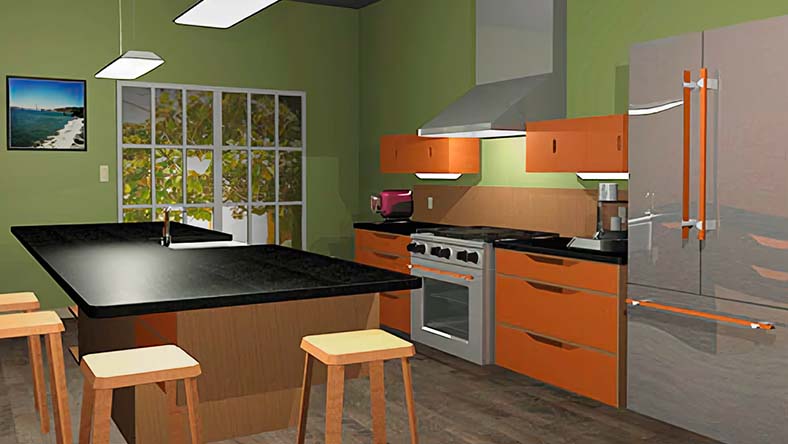 Humanized floor plan