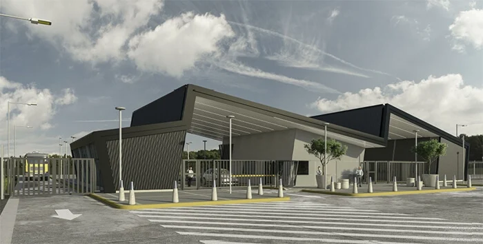 Rendering of the Ezeiza airport in Buenos Aires