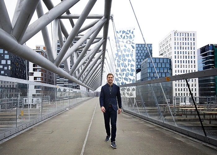 Multiconsult’s Chief Digital Officer, Herman Bjørn Smith