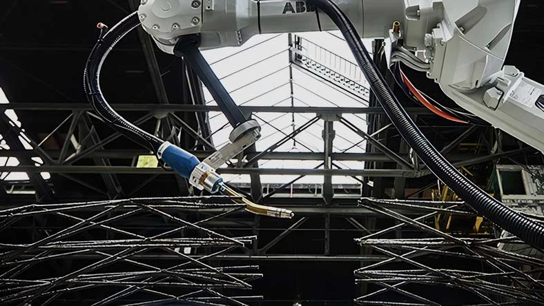 Autonomous 3D-printing robots