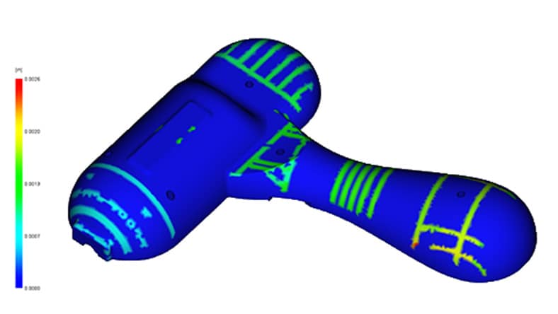 Plastics model in Inventor software