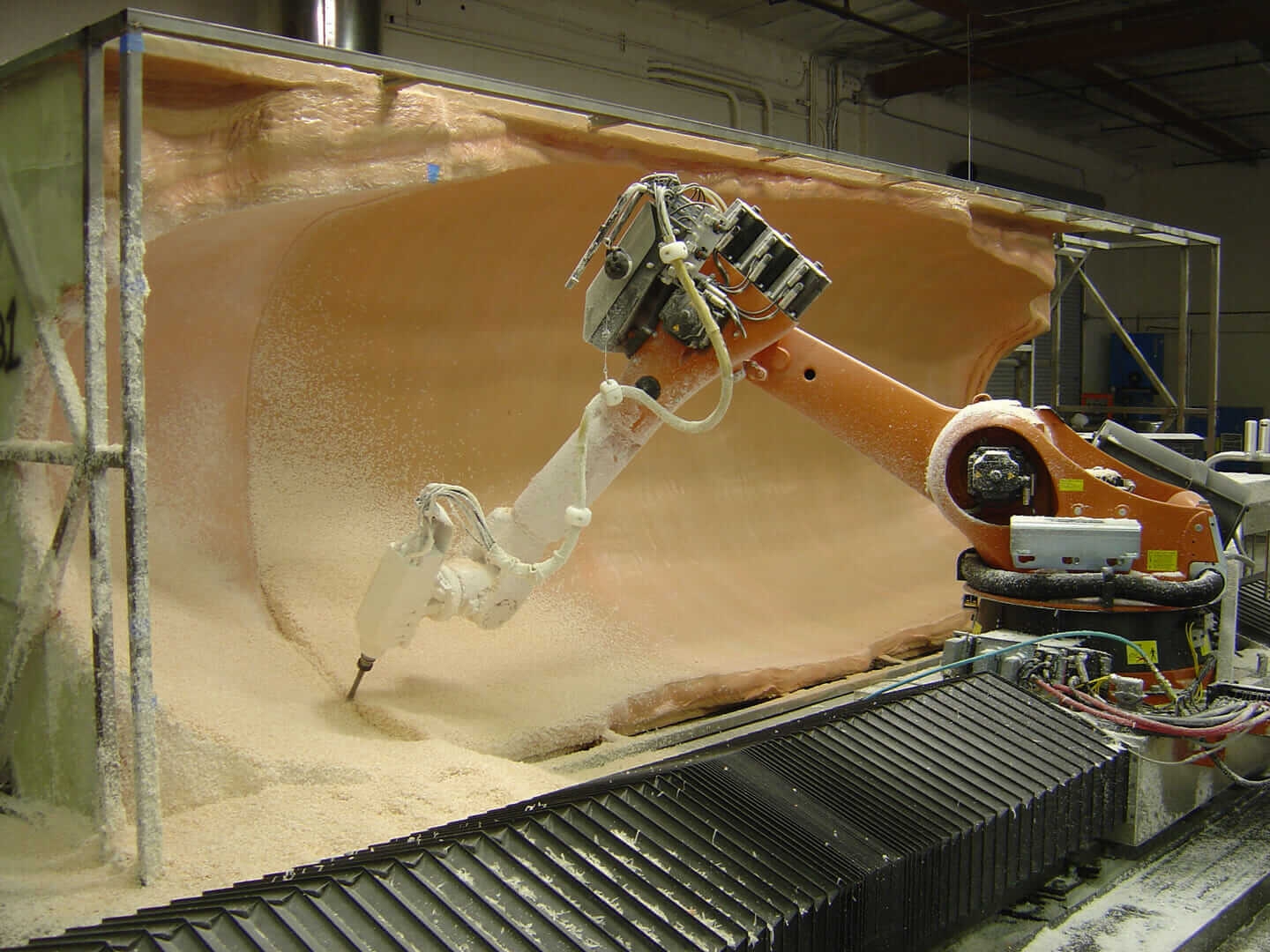 fabrication by a robotic arm