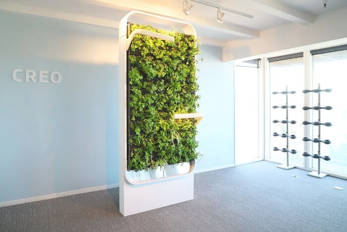 food science and technology CREO Design airIQ “smart living wall”