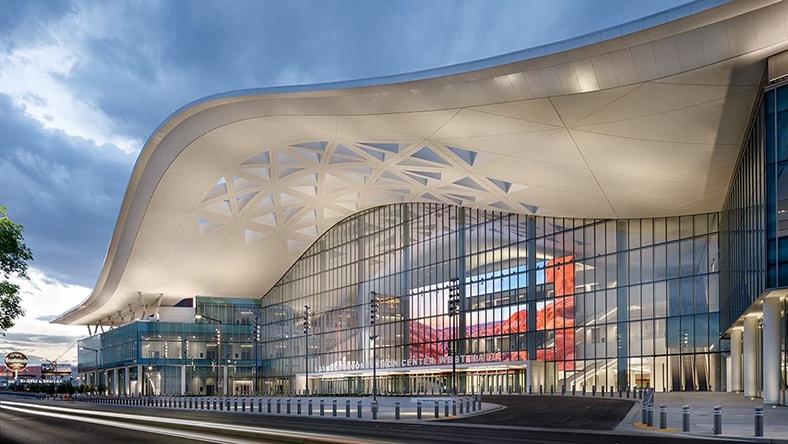 A rendering of expanded Las Vegas Convention Center. 