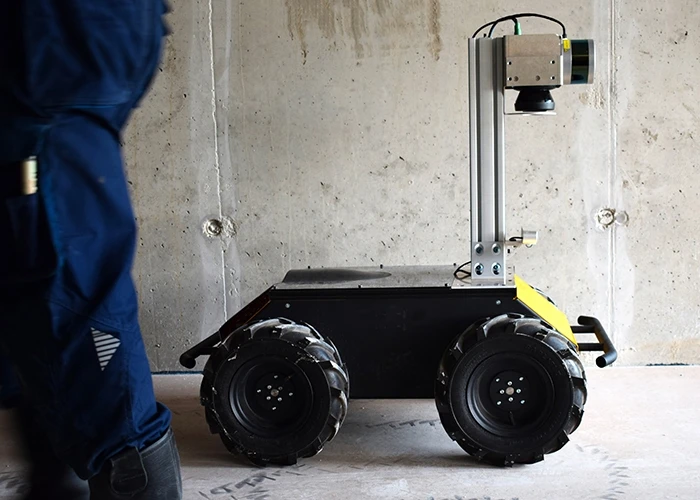 Scaled Robotics' four-wheeled robot