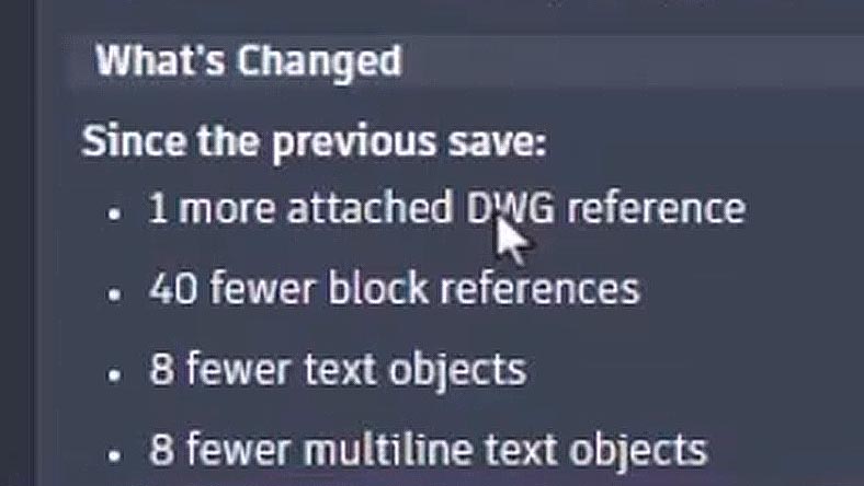 AutoCAD Activity Insights palette opened to view Saved items.