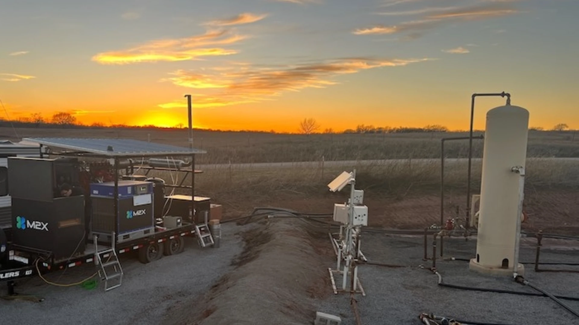 M2X Energy reduces emissions by converting waste methane