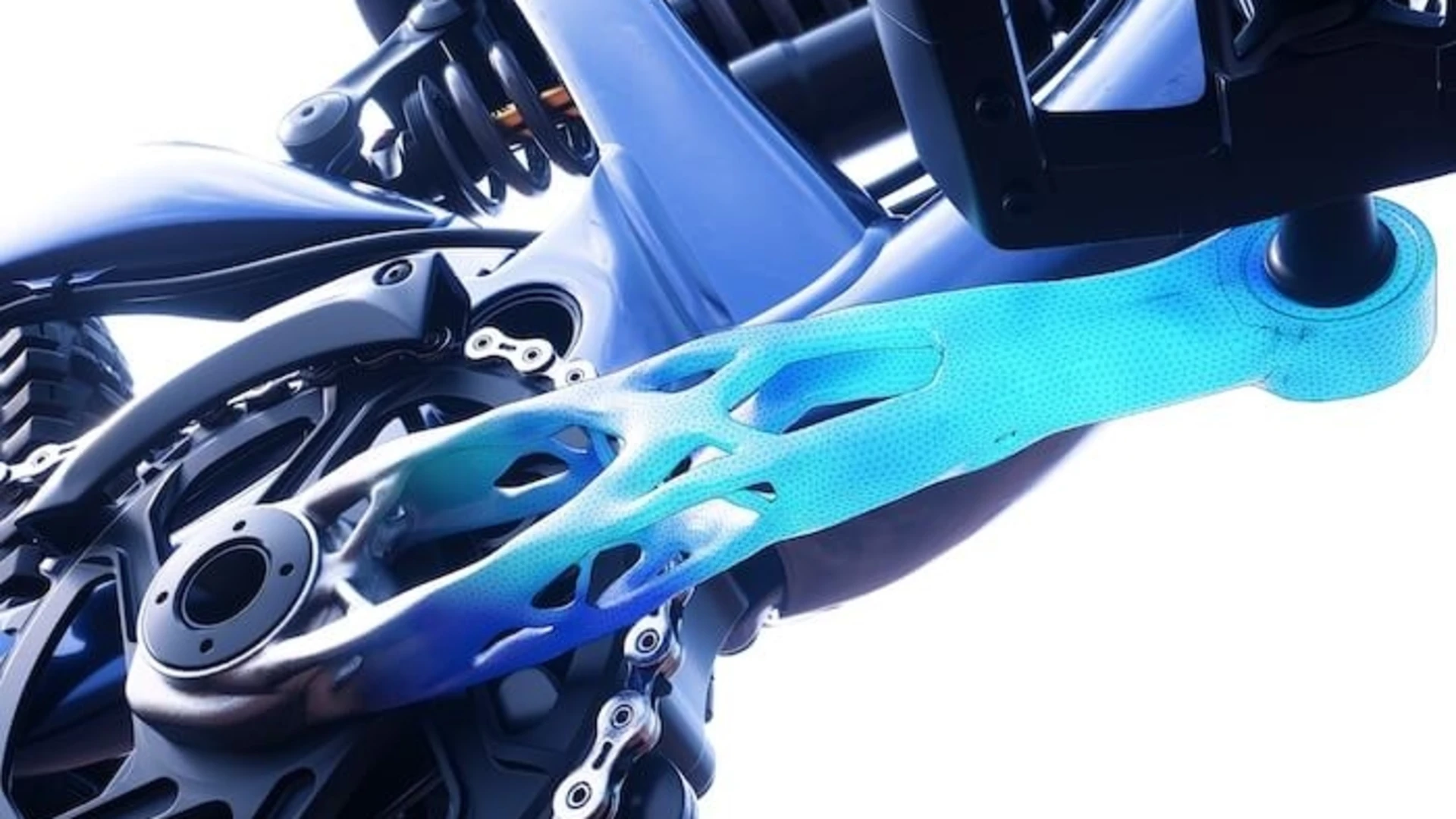 Sram Engineer New SRAM crank arm shows the promise of generative design