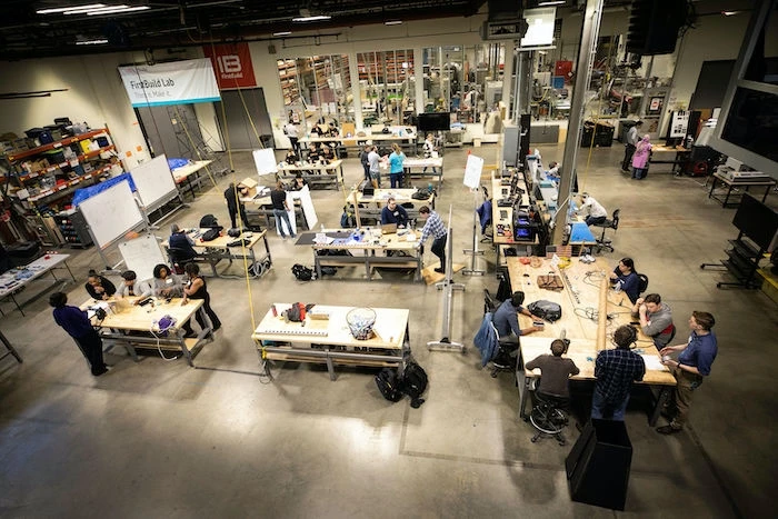 hackathon at FirstBuild office