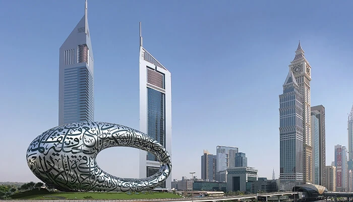 Exterior of the Museum of the Future