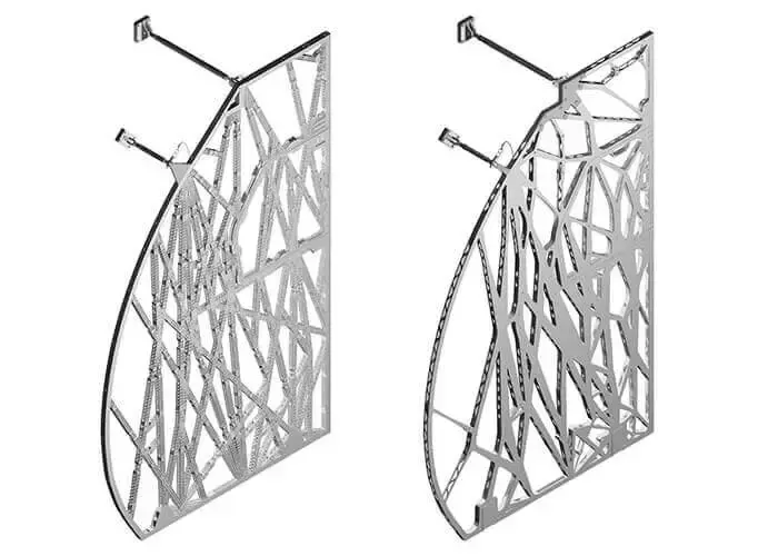 bionic partition side by side