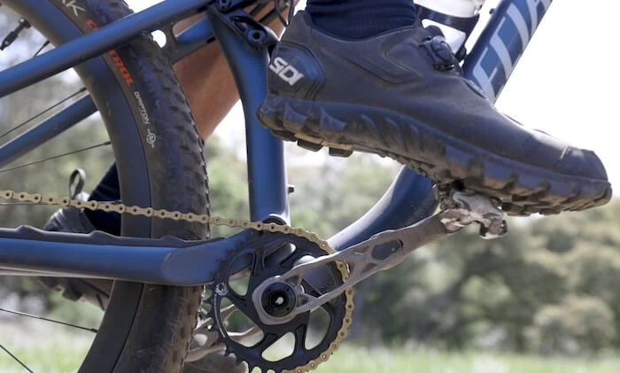 sram crank arm close up rendering