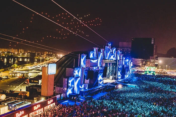 SPAXELS at Rock in Rio 2017