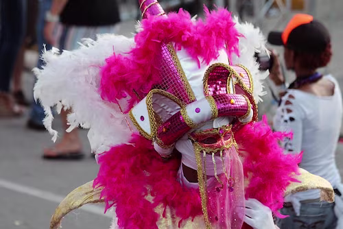 El carnaval de Punta Cana, república dominicana