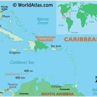 Dominican Republic map