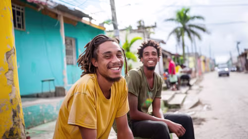 The Dominicans, a happy and smiling people