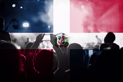 Concierto de música electrónica, Santo domingo