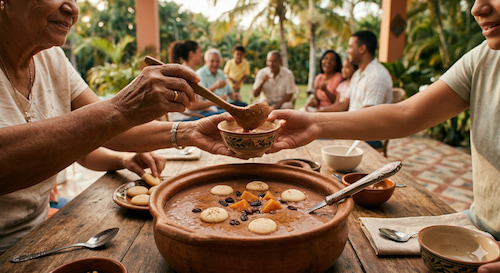 Dominican republic semana santa - special food -