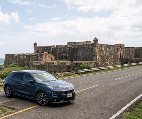 Coche de alquiler en la república dominicana