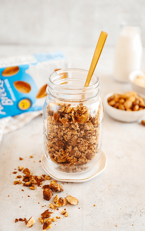 Crumbly Almond Meal Granola