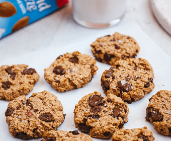 The Ultimate Vegan Oaty Choc Chip Cookies