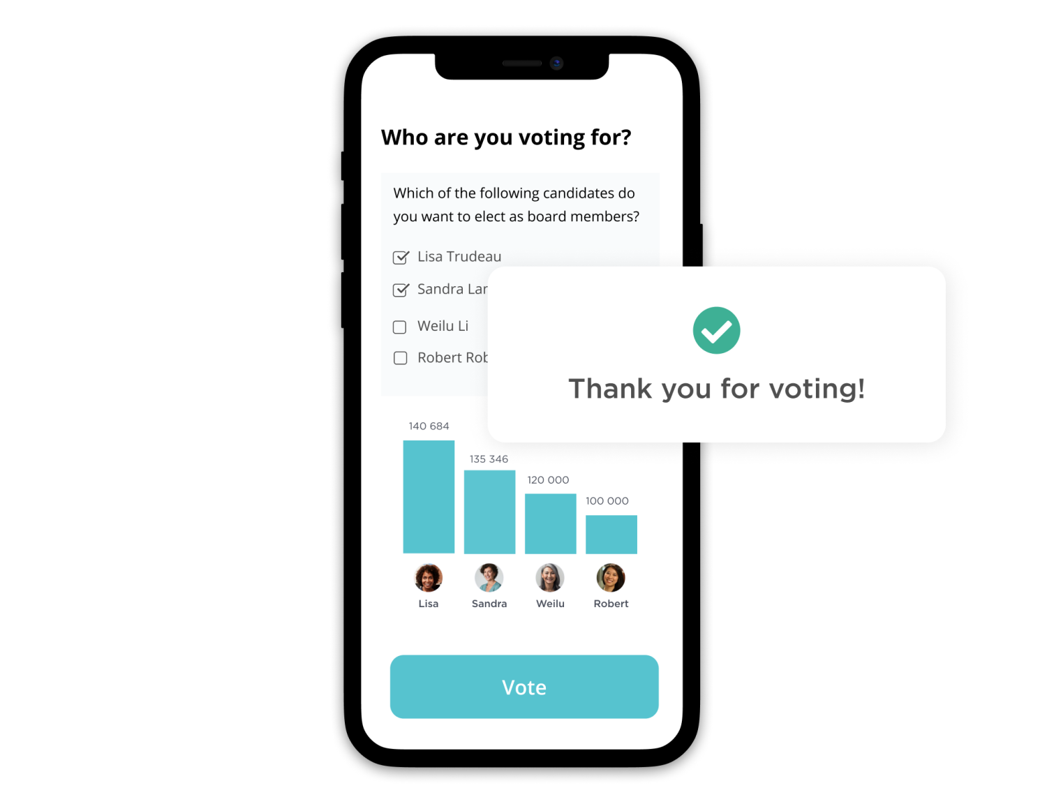 Resident voting demo