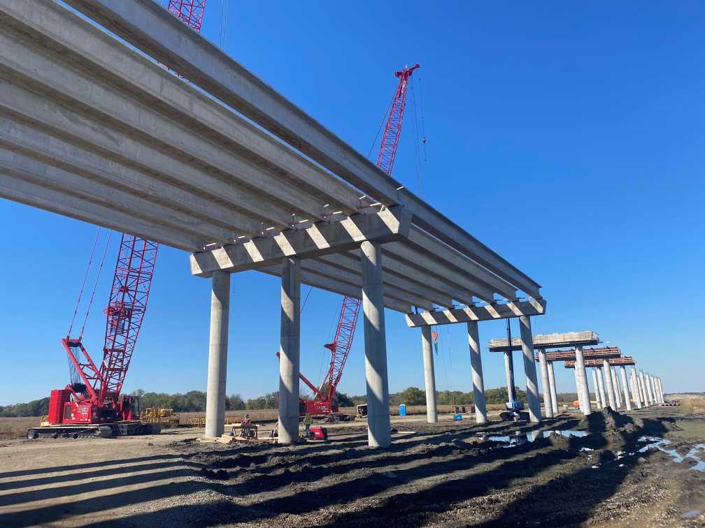 Hwy 34 Bridge Beams