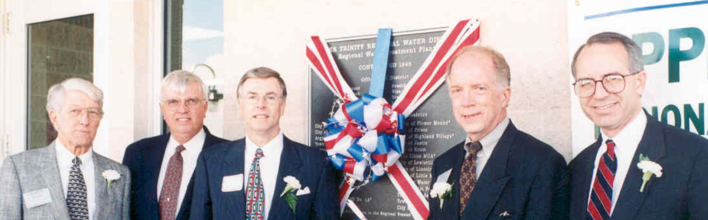 Ribbon Cutting Ceremony from UTRWD History