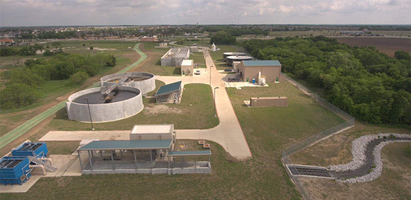 UTRWD Treating Wastewater Plant