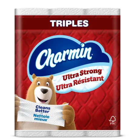Emballage de rouleaux Triples Ultra Strong