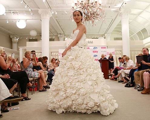 wedding dress design competition Jaw-Dropping Toilet Paper Wedding Dresses From the Annual Competition