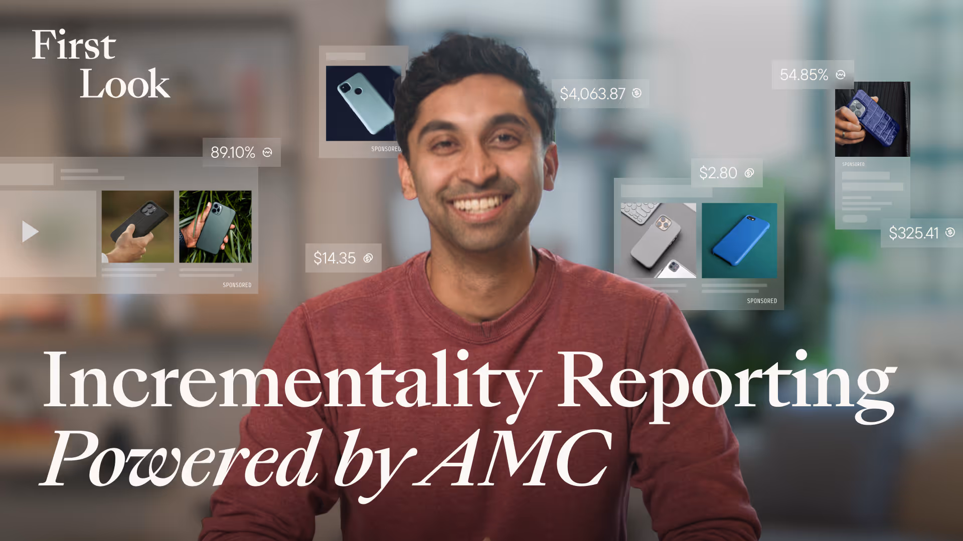 Thumbnail for Incrementality reporting powered by AMC