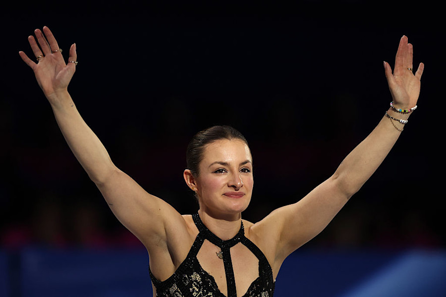 Kristen Spours closes her Olympics within the ladies’s brief program
