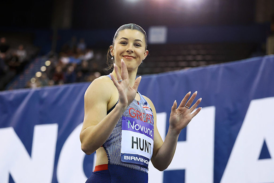 Amy Hunt blending the line between 'academic badass and track goddess ...