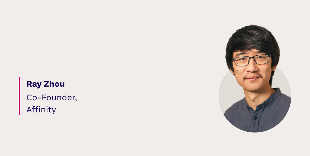 [blog headshot] Ray Zhou, Affinity