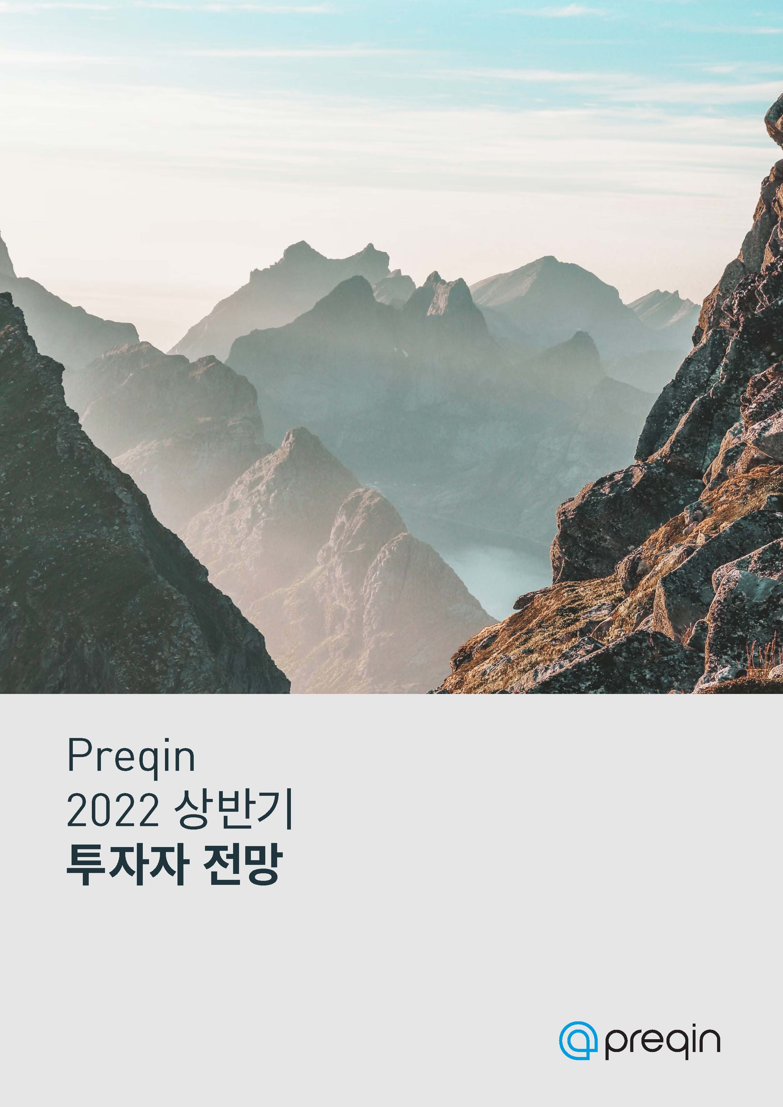 Preqin 2022년 상반기 투자자 전망 보고서 샘플 페이지