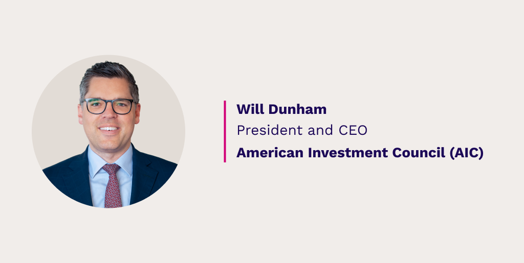 [blog headshot] Will Dunham, American Investment Council