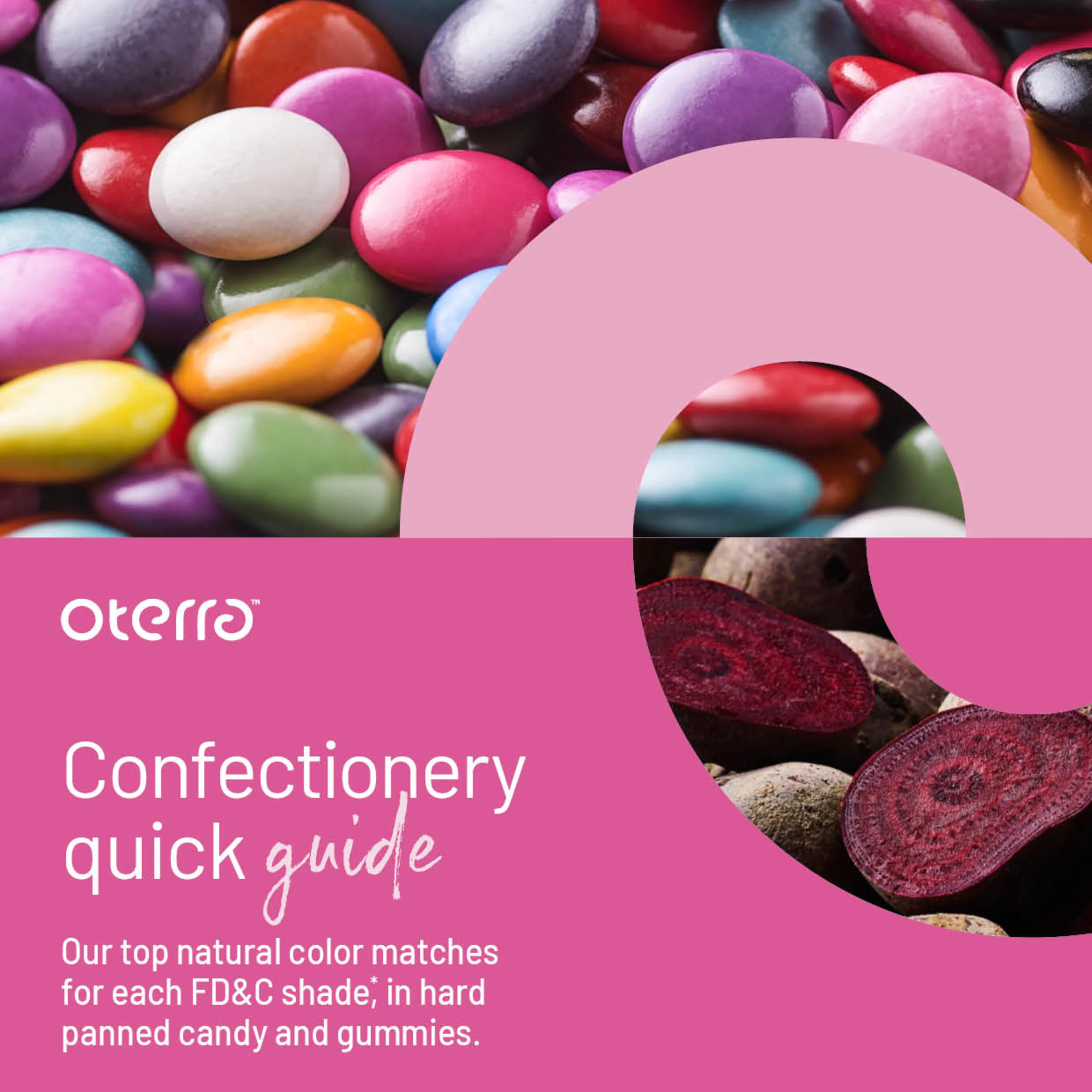 Oterra FD&C Confectionery color guide A4 cover