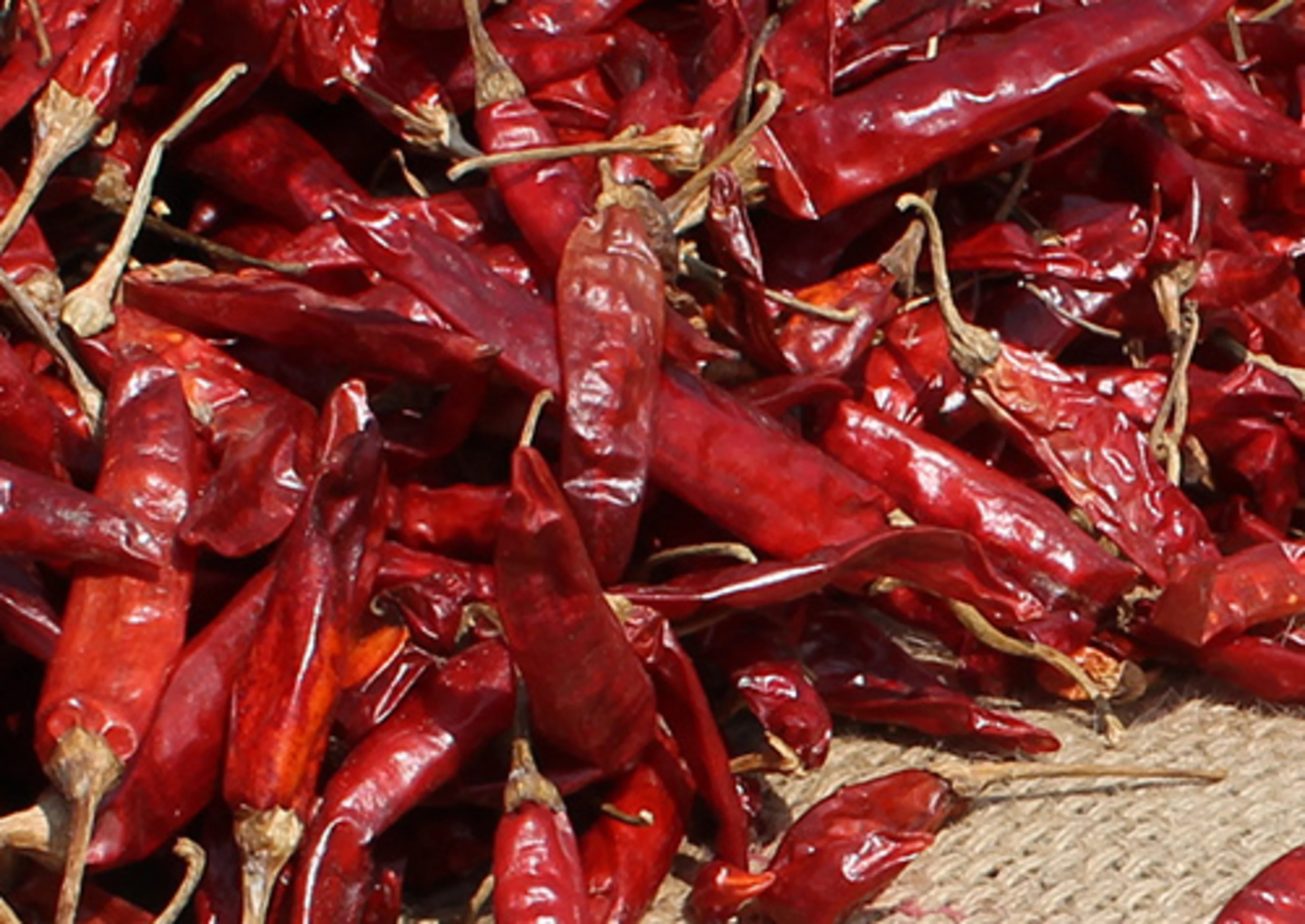 Dried paprika used for natural food colors