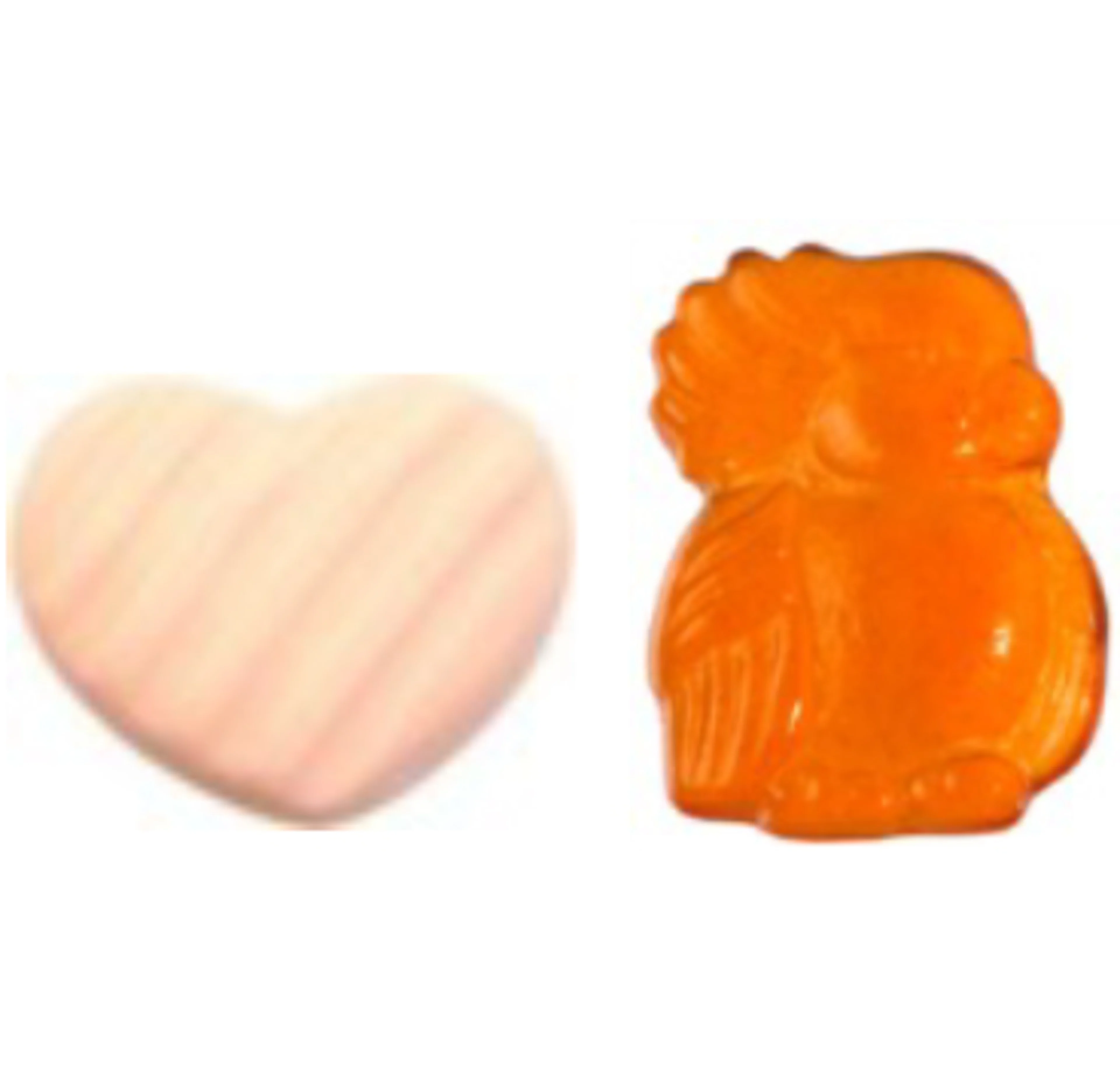 Applications colored with carminic acid